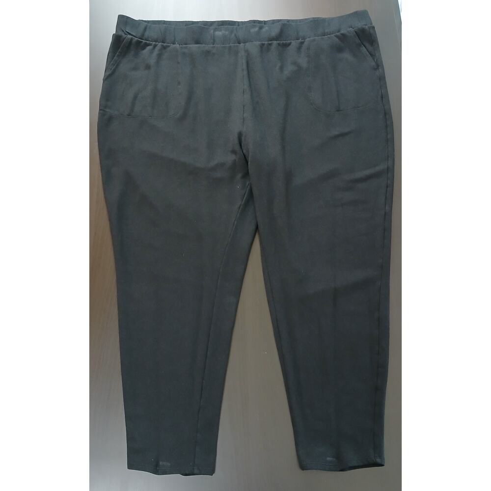 Torrid Full-Length Fleece-Lined Pocket Legging 5 black stretch plus comfy lounge - Picture 2 of 14